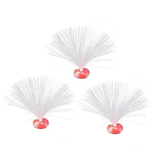 Produktbild: HOMSFOU 5st Kristall-faseroptik-lampe Farbwechselnde Faseroptische Lampe Leselampe Am Bett Tischlampe Für Kinder Glasfaser-led-licht Party Faserlicht Berührungssensorlampe Nachtlicht Blitz
