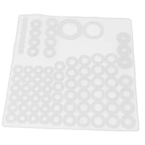 Produktbild: HOMSFOU 79-teiliges O-förmiges Dichtungsset Für Küchenarmaturen Wasserhahn-unterlegscheiben-ersatzset Für Spüle Duschrohr Wasserzähler Auslaufsicheres Design Silikon Gewerbliche Nutzung