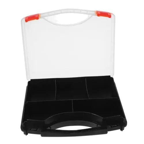Produktbild: HOMSFOU Aufbewahrungskiste Schraubenbox transportbox Schrauben Aufbewahrung sortierbox Schrauben- und Muttern-Organizer Toolbox-Organizer Nagel- und Schrauben-Organizer pp