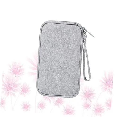 Produktbild: HOMSFOU Aufbewahrungstasche Für Powerbanks Organizer Mit Fächern Und Netztaschen Für Kabel Usb-kabel Und Elektronik-zubehör Strapazierfähig Und Kompakt Für Reise Und Outdoor