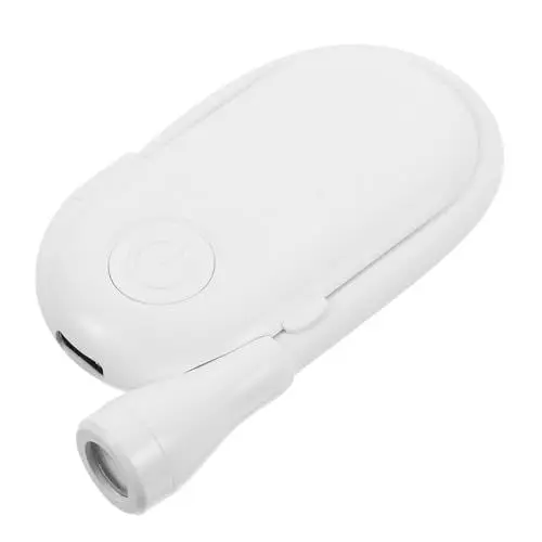 Produktbild: HOMSFOU Clip-Licht LED-Leselicht Leselicht mit Klemme Buchlicht Buchlampe Clip-on-Kopfteil-Leuchten klappbares Leselicht Leseleuchte buch lampe Augenpflegelampe Lampe studieren Abs Weiß