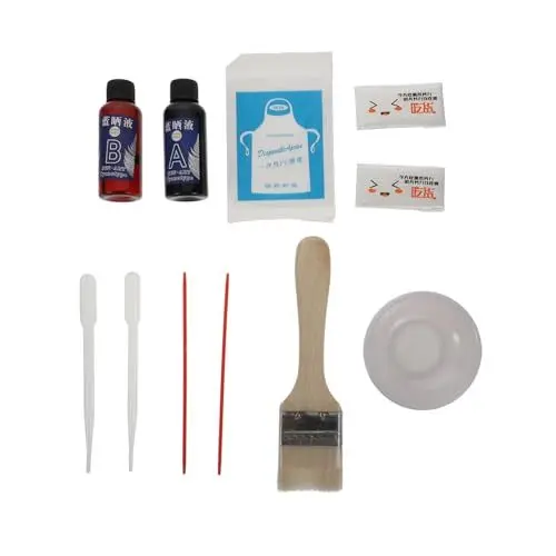 Produktbild: HOMSFOU Cynatope Kit - Komplettes Cyanotypie-materialpaket - Cyanotypie-kit - Cyanotypie Auf Stoff