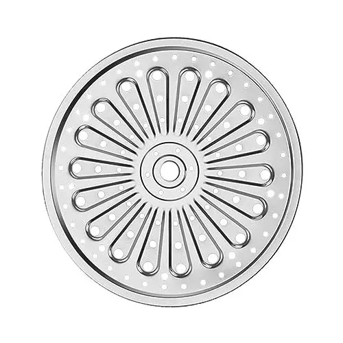 Produktbild: HOMSFOU Dampfgarer Einsatz Dünsteinsatz Rack D?mpfeinsatz Dampf Dampf Rack Topfst?nder Kochst?nder Streamer Rack Stand Dampfgarer Gemüsed?mpfer D?mpfen Rack Metall Knödel