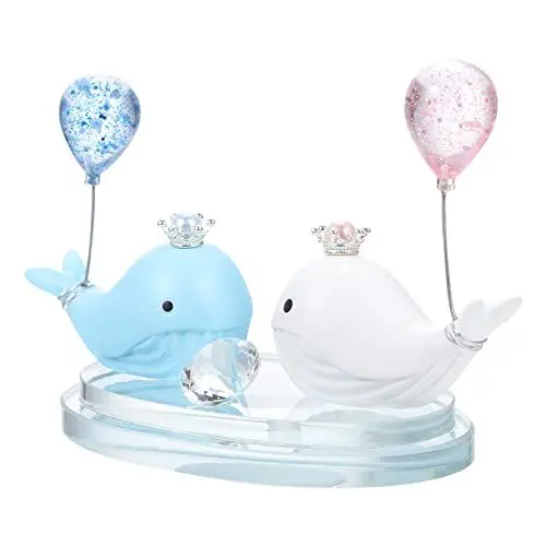 Produktbild: HOMSFOU Delphin-Autodekoration Desktop-Delfin- Kristalldekor Bürodekoration Luftballons Ornament Delfinfigur im Autoinnenraum kreative autoinnenausstattung Kuchen Innere Harz