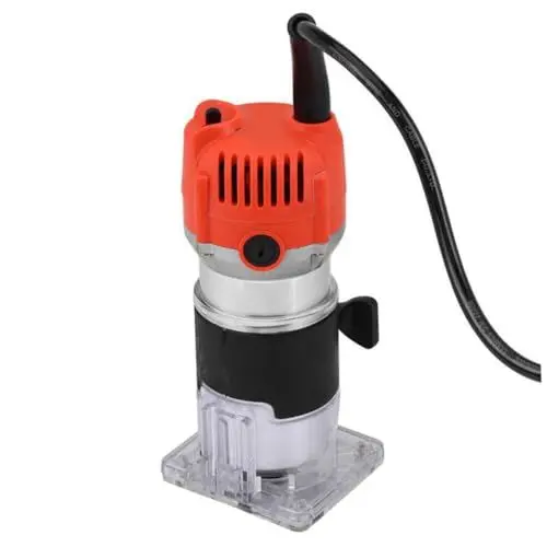 Produktbild: HOMSFOU Elektrischer Holzschneider werkzeug holzbearbeitung woodworking tools Holzwerkzeug Holzoberflächenbearbeitung Holzverarbeitung Holzgravur Holzbearbeitungsmaschine Holzlaminator rot