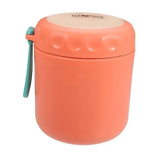 Produktbild: HOMSFOU Flaschen Für Kaffeetassen Aus Kunststoff Mit Deckel Bento-Box Aus Edelstahl Lebensmittel Für Warme Speisen Thermobehälter Für Lebensmittel Edelstahlflasche Lunchbox