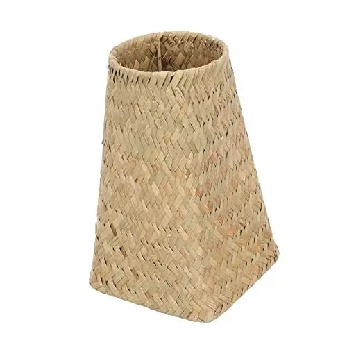 Produktbild: HOMSFOU Blumenbehälter Mit Rahmen – Handgewebte Vase Perfekt Als Tischdekoration Ideal Als