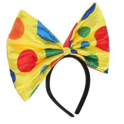Produktbild: HOMSFOU Haargummis -Haargummis Haarschmuck Stirnbänder Haarbänder Haar-Accessoire Clown-Schleife Kopfschmuck Party-Stirnband Party- Haarreifen Übergroße Accessoires Haarring