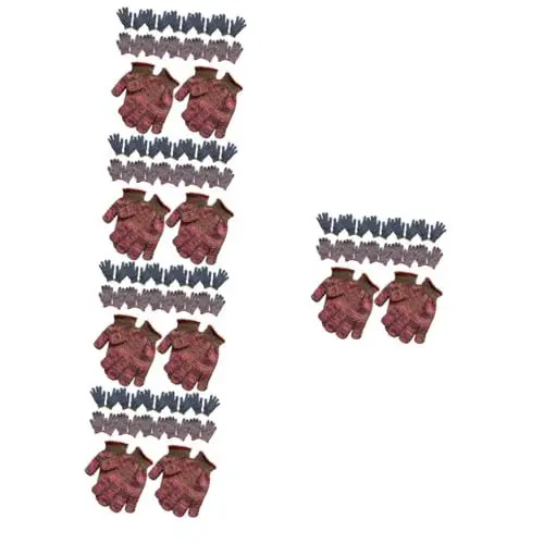 Produktbild: HOMSFOU Handschuh 60 Paar Blumen-nylon-handschuhe Gartenhandschuhe Angelgeschenke Handschuhe Zum Unkrautjäten Im Garten Kletterhandschuhe Turnhandschuhe Heimwerkzeuge Garn Schutz Arbeit