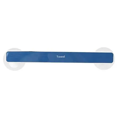 Produktbild: HOMSFOU Handtuchhalter Handtuchstange Duschhandtuch-Vakuumstange Schrankregal Bad Handtücher Lagerregale Handtuch-Organizer-Halter Schrankgestell Saugnapf Geschirrhandtuch