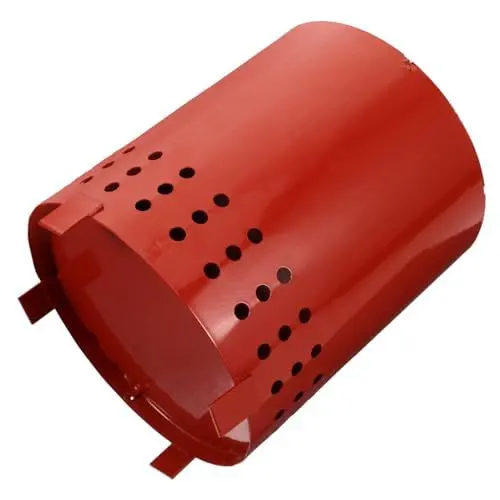 Produktbild: HOMSFOU Herd Eisen Handwärmer Familie Outdoor Camping Tragbarer Kleiner Kamin Metall Tischplatte Handwärmer Outdoor Feuerstelle Mini Feuer Tischplatte Tischfeuerstelle Edelstahl