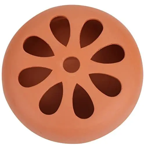 Produktbild: HOMSFOU Keramikschale Mückenspray Halter Keramik für Kegelspulenbrenner für Home Office Yoga Wohnzimmer 8 Loch Räuchergefäß