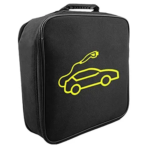 Produktbild: HOMSFOU Kfz Ladegerät Tragbare Ladetasche Für Elektrofahrzeuge Kabel Organizer Aus Polyester Verschleißfeste Ladetasche Für Elektrofahrzeuge Kabel Organizer Für Den Täglichen