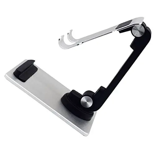 Produktbild: HOMSFOU Faltbarer Telefonhalter Für Mobiltelefon Handy-tischhalter Schreibtisch Universeller Handyhalter Mit Drehung Tablet-ständer Für Büro Und Wohnzimmer