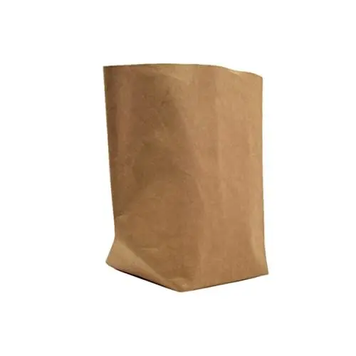 Produktbild: HOMSFOU Kraftbeutel Lebensmittelgeschäft Lunchpaket Blumentopf Kraftpapiertüte Fensterdekoration Kraftpapier Kleine ülleimer Töpfe Für Pflanzen Pflanzentasche Kleiner ülleimer
