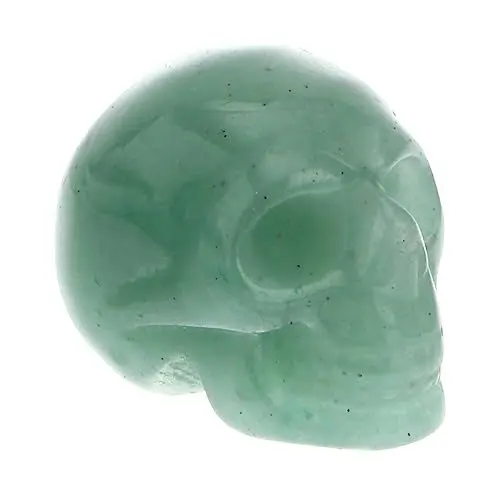 Produktbild: HOMSFOU Kristall-Jade-Schädel charka Stein Statue Kristall-Statue bürodeko büro Dekoration Geschenk Mini-Figur Kristallschädel nach Hause Schmuckstücke Amethyst Kunsthandwerk