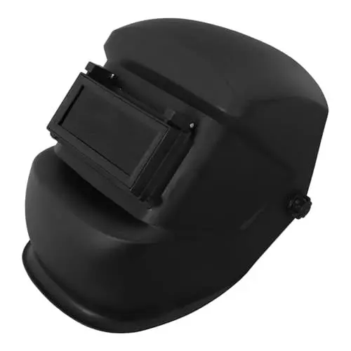 Produktbild: HOMSFOU Maske Helm kopfschutz Schweißkappe Schweißerschild schutzhaube schweißen Kettensäge Schweißerzubehör Brille Schweißschild Schweißgesichtsschutz Schweißausrüstung Linse Black