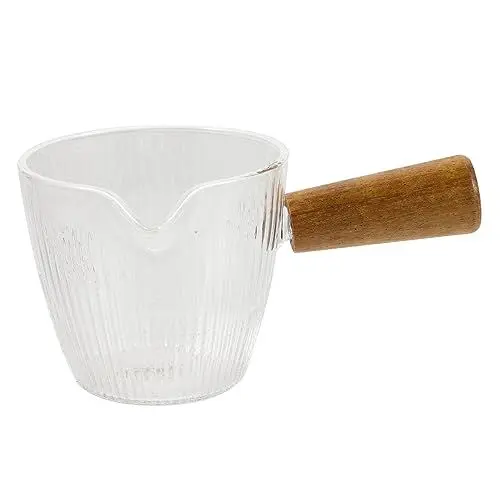 Produktbild: HOMSFOU Milchkännchen 110 Ml Glas Teekrug Griff Für Den Heimgebrauch Im Restaurant