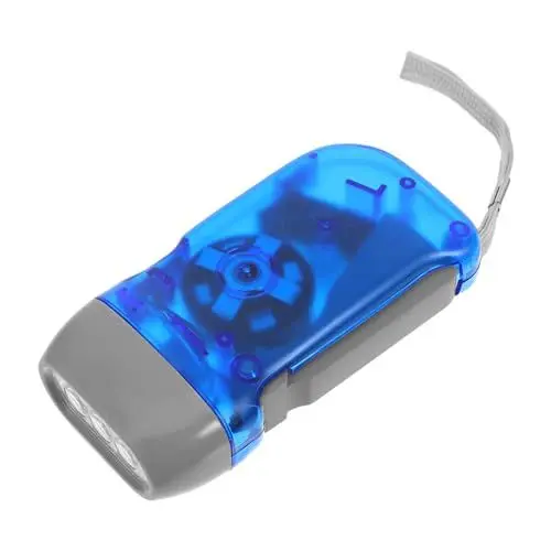 Produktbild: HOMSFOU Outdoor Handkurbel- -taschenlampe Für Camping Und Notfälle Tragbar Batteriefrei Und Langlebig Mit Hellen Lichtern Für Erwachsene Für Abenteuer Der Natur