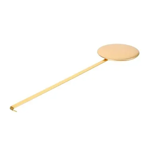 Produktbild: HOMSFOU Ersatz Arm Reparatur Teile Pendel Für Wanduhr Langer Pendelarm Goldene Oberfläche Idealer Ersatz Für Quarz Uhrenmechanismen Perfekt Für DIY Uhrenprojekte Und Wanduhr Reparaturen
