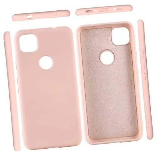 Produktbild: HOMSFOU Pixel 4a Fall Handytasche Pixel 4a Handyhülle Rosa