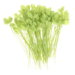 Produktbild: HOMSFOU Plastikbinder 100 Stk Simulierte Blattbindung Garten-Nylon-Krawatten Kabelbinder Kunststoff reißverschluss Kabelbinder strapazierfähig Kabelbinder aus Nylon Pflanze binden Blätter