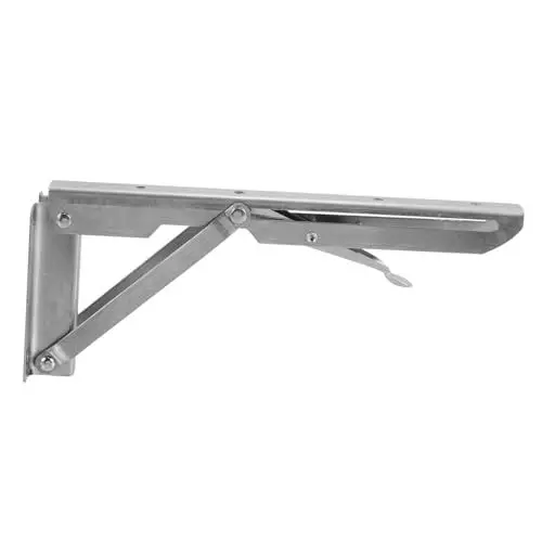 Produktbild: HOMSFOU Regalhalterung Standregal Zubehör Halterungen Für Wandregale Metallhalterungen Für Regale Halterungen Für Die Wand Winkelträger Wandregalhalter Wandhalterungen Rostfreier Stahl