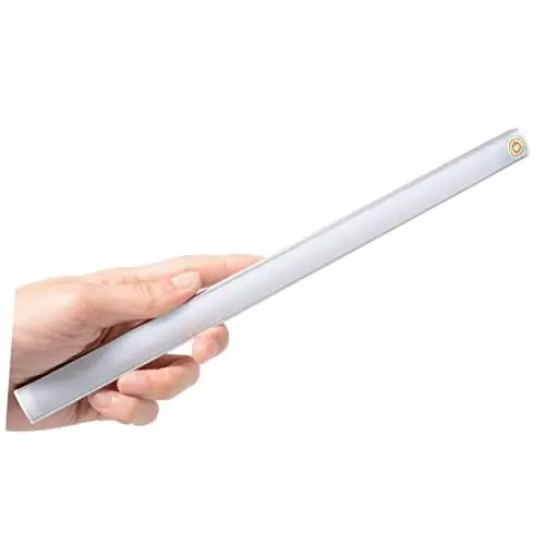 Produktbild: HOMSFOU Schrankleuchten Schubladenlampe Sensorlampe Licht mit Bewegungsmelder Treppenlicht USB Sensorlicht Nachtlicht Kabinett Licht