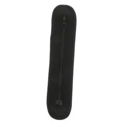 Produktbild: HOMSFOU Schulter Polster Schwarze Umhängetasche Riemen Schulterkissen Taschengurt bass Gurt schulterpanzer Gurtpolster für Rucksack Gitarrengurtpolster für Handtaschen Oxford-Stoff Black