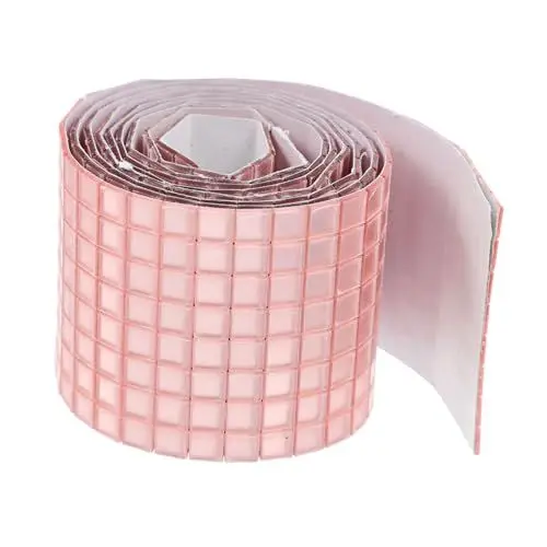Produktbild: HOMSFOU Selbstklebende Spiegelfliesen 5mm Quadratisch Für Wanddekoration Acryl Selbstgemacht Bastelprojekte Flexibel Für Küche Und Badezimmer