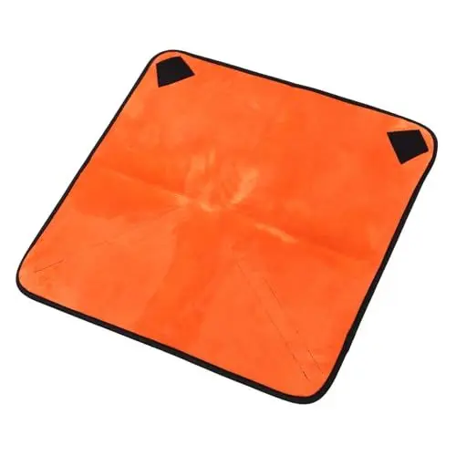 Produktbild: HOMSFOU Tasche für Objektivbeutel Neopren-Objektivbeutel Objektivbeutel aus Neopren Kamera-Schutzhülle spiegelfolie Reisezubehör Kamera Zubehör Superweiches Vlies Orange