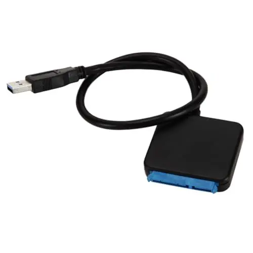 Produktbild: HOMSFOU USB-Adapter Stromverteiler USB festplattenadapter USB-Konverter HDD-Adapter HDD-Anschlüsse zu USB USB-Kabel Festplattenadapterkabel Datenkabel der Festplatte Laptop Verbinder
