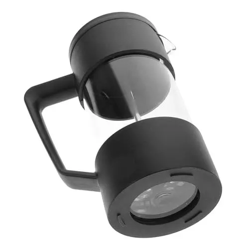 Produktbild: HOMSFOU Über Die Kaffeemaschine Gießen Kaffeekannen Handtropfkaffeekanne Französische Kaffeemaschine Camping-kaffeekanne Kaffeetropfer Endpress-kaffeemaschine Süße Kaffeemaschine Black Pp
