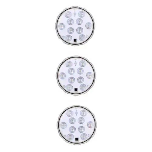 Produktbild: HOMSFOU Unterwasserlichter 3st Tauchsieder Pool Led-poolbeleuchtung Aquarium Lichter Tauchen Unterwasserlampe