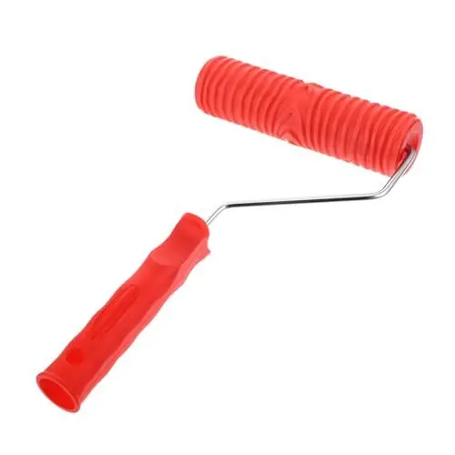 Produktbild: HOMSFOU Ärmelpinsel Wanddekorationswerkzeug 7-zoll-malerrolle Mit Geradem Maserungsmuster Empaistic Roller Für Die Wanddekoration