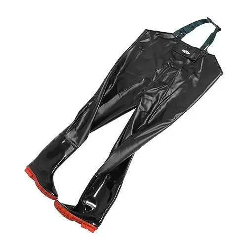 Produktbild: HOMSFOU Wathosen Zum Angeln Arbeitshosen Angeln Einteilige Wathose Anglerstiefel Wathose Angler-overalls Wathosen Watanzüge Zum Angeln Angelanzüge Pvc Nasse Kleidung Verbunden