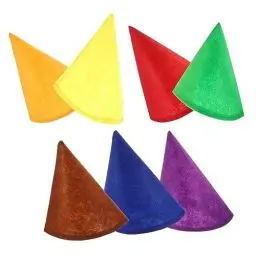 Produktbild: HOMSFOU Weihnachtsdeko 7 Stück Partyhut Partyzubehör Halloween-Kostüme Deko- Halloween-Zwergmütze Zwergkostüm-Hut Halloween-Kostüm-Requisiten Halloween-Zwerghut Zwergenmütze Cosplay