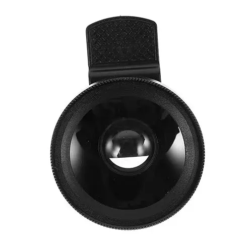 Produktbild: TINEASUR ，，，， Telefon Makroobjektiv Telefonlinse Mit Clip Makroobjektiv Der Telefonkamera Clip Auf Makroobjektiv Smartphone-objektiv Kameraobjektiv Optisches Glas Black