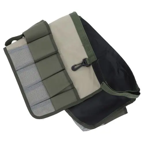 Produktbild: HOMSFOU Werkzeugkasten Eimer-werkzeug-organizer-tasche Eimer-gartengeräte-organizer Tragbarer Eimer-werkzeug-organizer Eimer-werkzeugtasche Für Den Garten Oxford-stoff Green