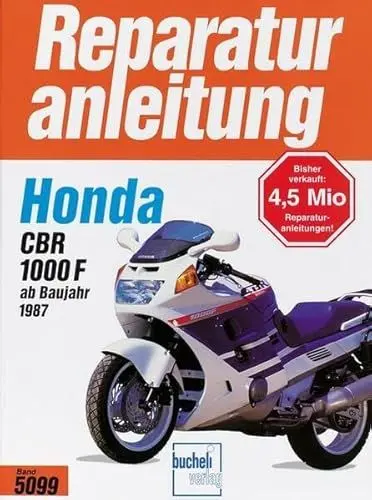 Produktbild: Honda CBR 1000 F (ab 1987) (Reparaturanleitungen)