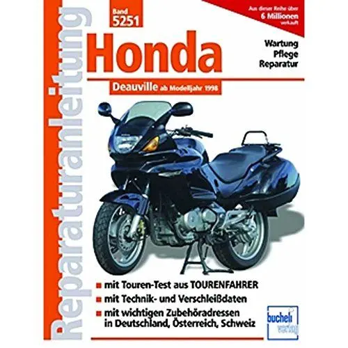 Produktbild: Honda Deauville: Deauville ab Modelljahr 1998 (Reparaturanleitungen)
