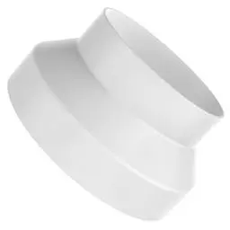 Produktbild: Hon&Guan 200mm auf 150mm Rohr Reduzierstück Adapter, Reduzierverbinder Abluftschlauch Adapter, Runden Reduzier Kanal für Rohrventilator Lüftungsrohr Trockner Klimaanlage Dunstabzugshaube
