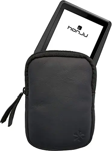 Produktbild: honju Bike passgenaue Ledertasche für das Neue Bosch Nyon Display (2021/2022)