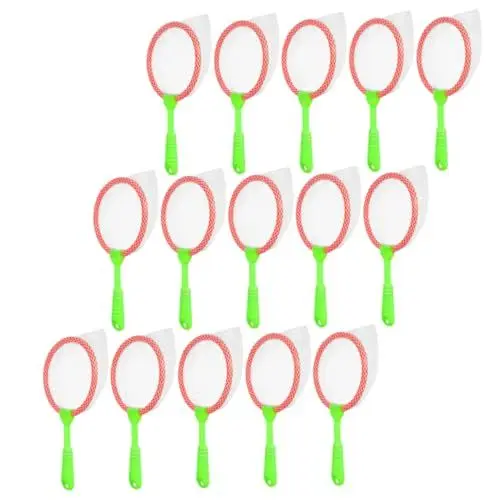 Produktbild: HONMEET 15st Fischernetz Für Kinder Outdoor-spielspielzeug Für Kinder Sommerliches Insektennetz Fischernetze Für Kinder Insektenfänger Für Kinder Badespielzeug Angeln Weiß Plastik