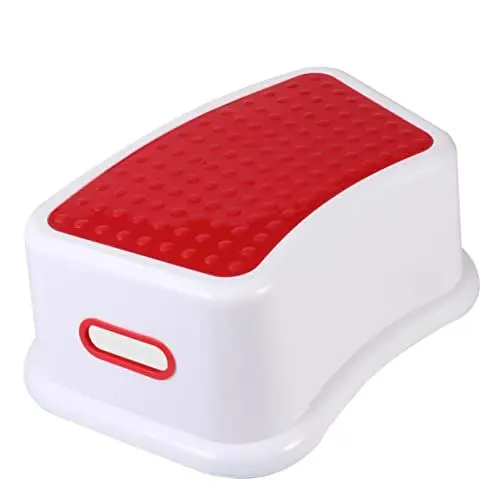 Produktbild: HONMEET Kunststoffhocker Für Kinder Kleiner Fußhocker Tragbar Und Leicht Made of Pp-Material Hohe Tragfähigkeit Garantiert
