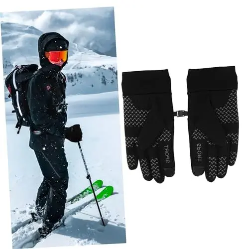 Produktbild: HONMEET Tragbare Reithandschuhe für Männer und Frauen Outdoor-Handschuhe rutschfest zum Radfahren