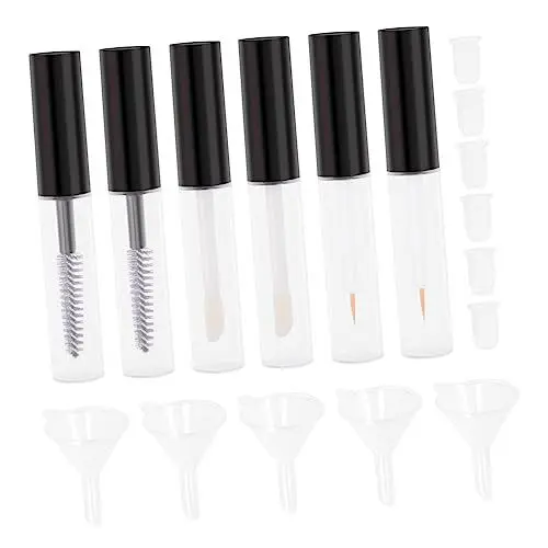 Produktbild: HONMEET 1 Satz Behälter für Wimperntusche Mascara-Behälter Wimperntusche mit Tube wimpern verlängerungsset wimpernverlängerung set wimpernshampoo Lipgloss-Röhren Mascara- Plastik