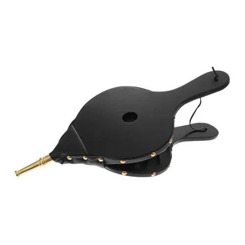 Produktbild: HONMEET Manuelles Gebläse Für Grill Langlebig Und Robust Ergonomischer Griff Praktisches Luftgebläse Schneller Feueraufbau