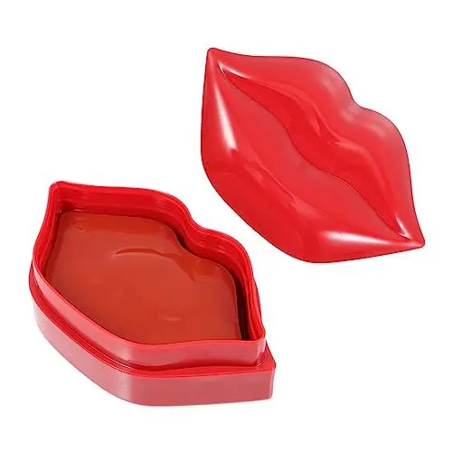 Produktbild: HONMEET 20st Lippenmaske Anti-aging-lippenpad Lippenbalsam Für Damen Lippenmembranpaste Lippenpflegemasken Airbrush Für Nägel Lippenbalsam Collagen-gesichtsmaske Rot Propylenglykol