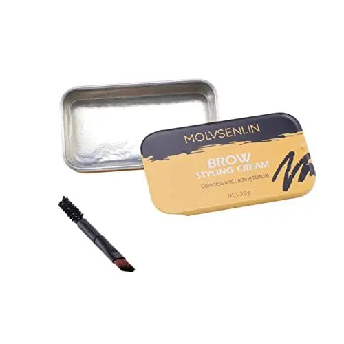 Produktbild: HONMEET 2 Stk Styling-Creme für Augenbrauen Wachs und Wachsstift für Augenbrauen Brauen zähmendes Wachs Lipgloss-Kit augenbrauengel eyebrow gel Augenbrauenwachs Pomade für Augenbrauen